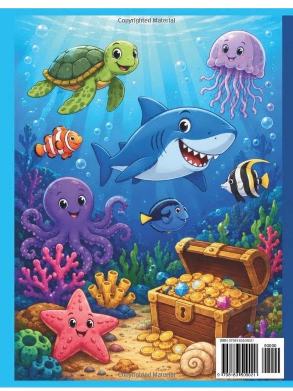 NEW Jumbo Ocean Activity Book for Kids - Picture 2 of 2